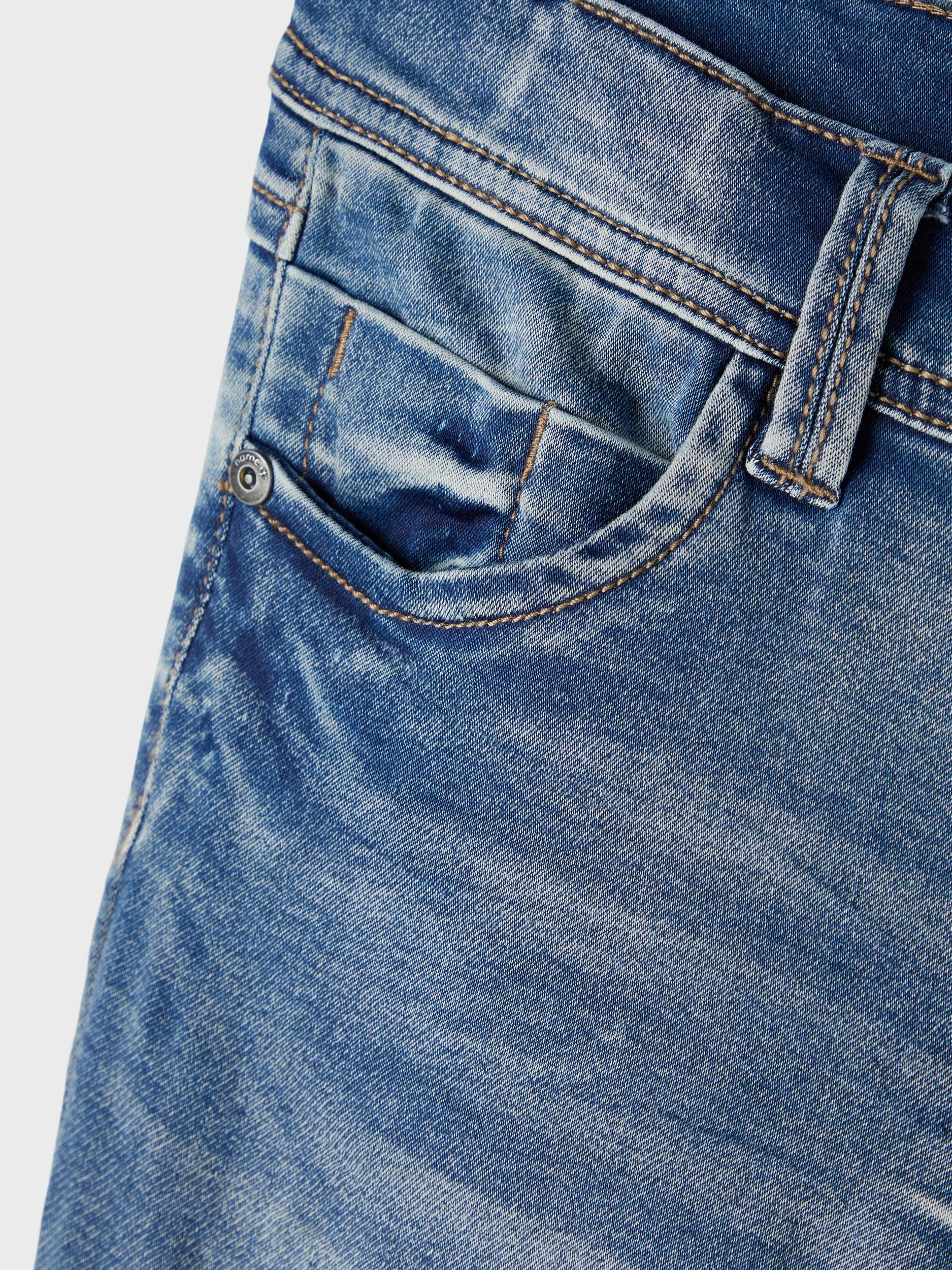 Boy's Theo Thayer Slim Jeans- Pocket View