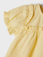 NAME IT Jifune Short Sleeve Dress Light Lilac model front view