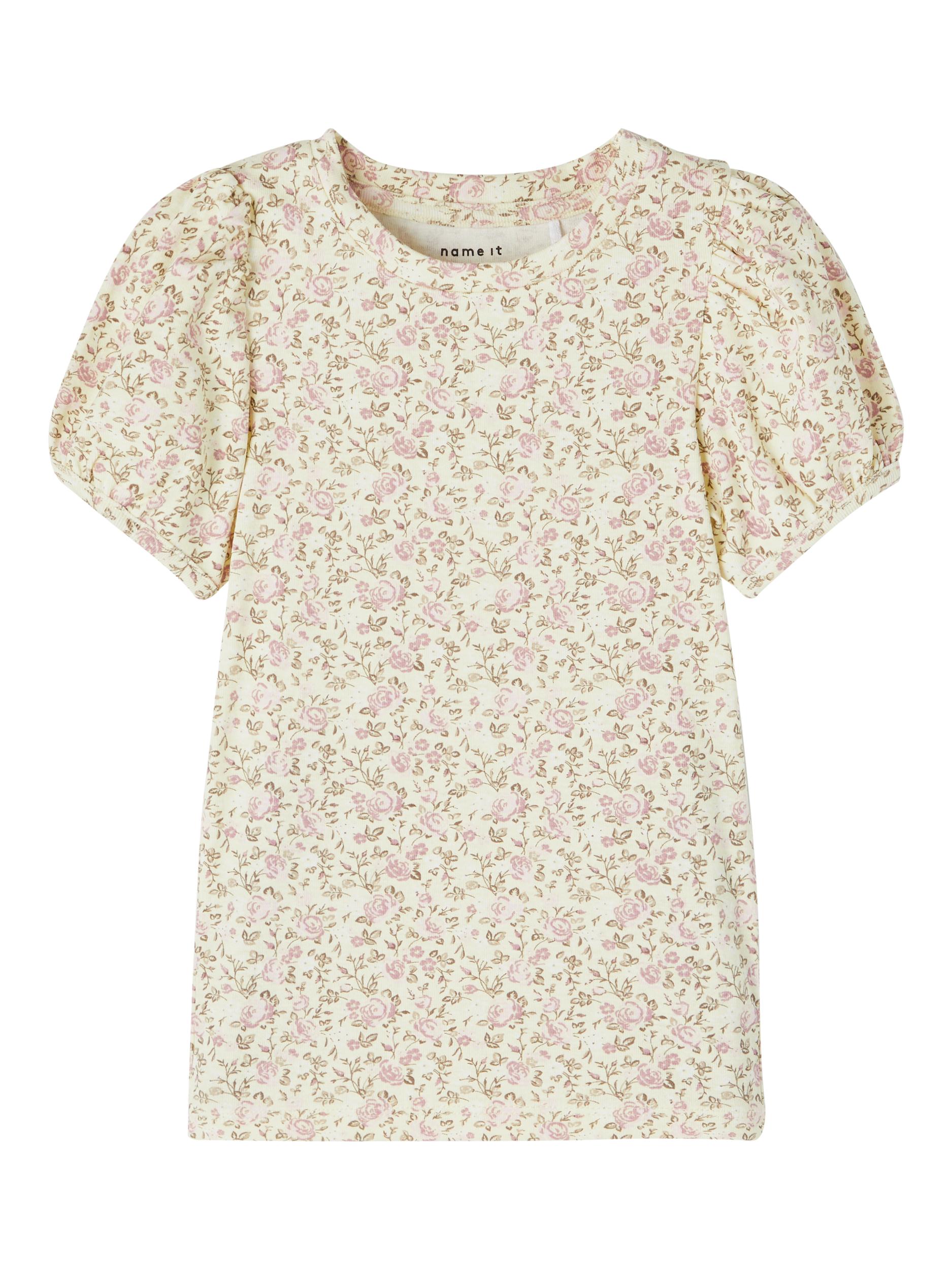 Justice Short Sleeve Top - Lemon Icing Front View