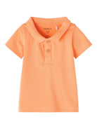 NAME IT Jerry SS Polo Top Frosted Mint detail view