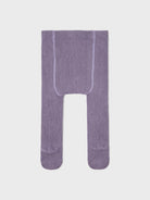 Girl's Purple Sage Nobba Pantyhose-Full View