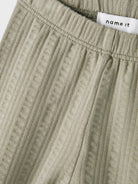 NAME IT Dussie Legging Dried Sage flat front view