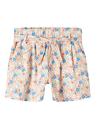 NAME IT Felulle Shorts Peach Nectar model front view