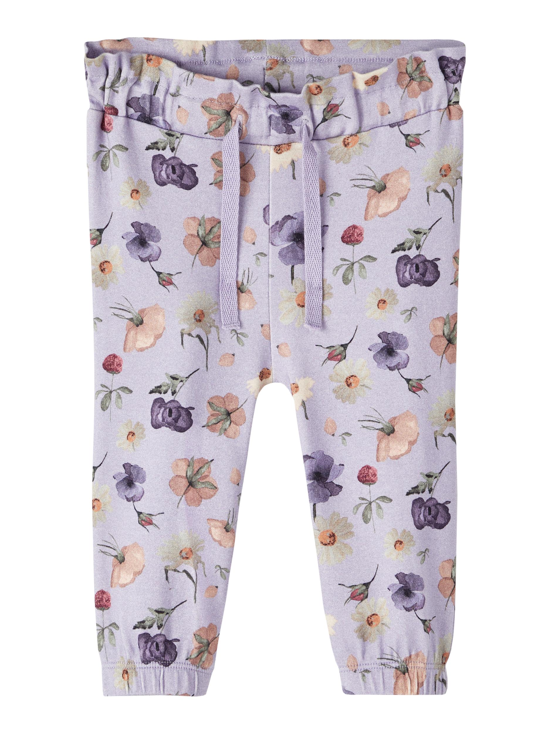NAME IT Barbora Pant Buttercream model front view