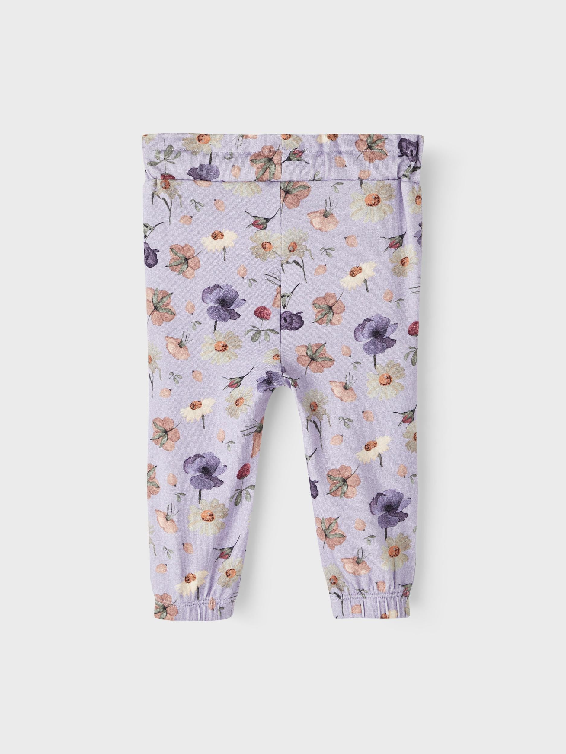 NAME IT Barbora Pant Buttercream flat front view