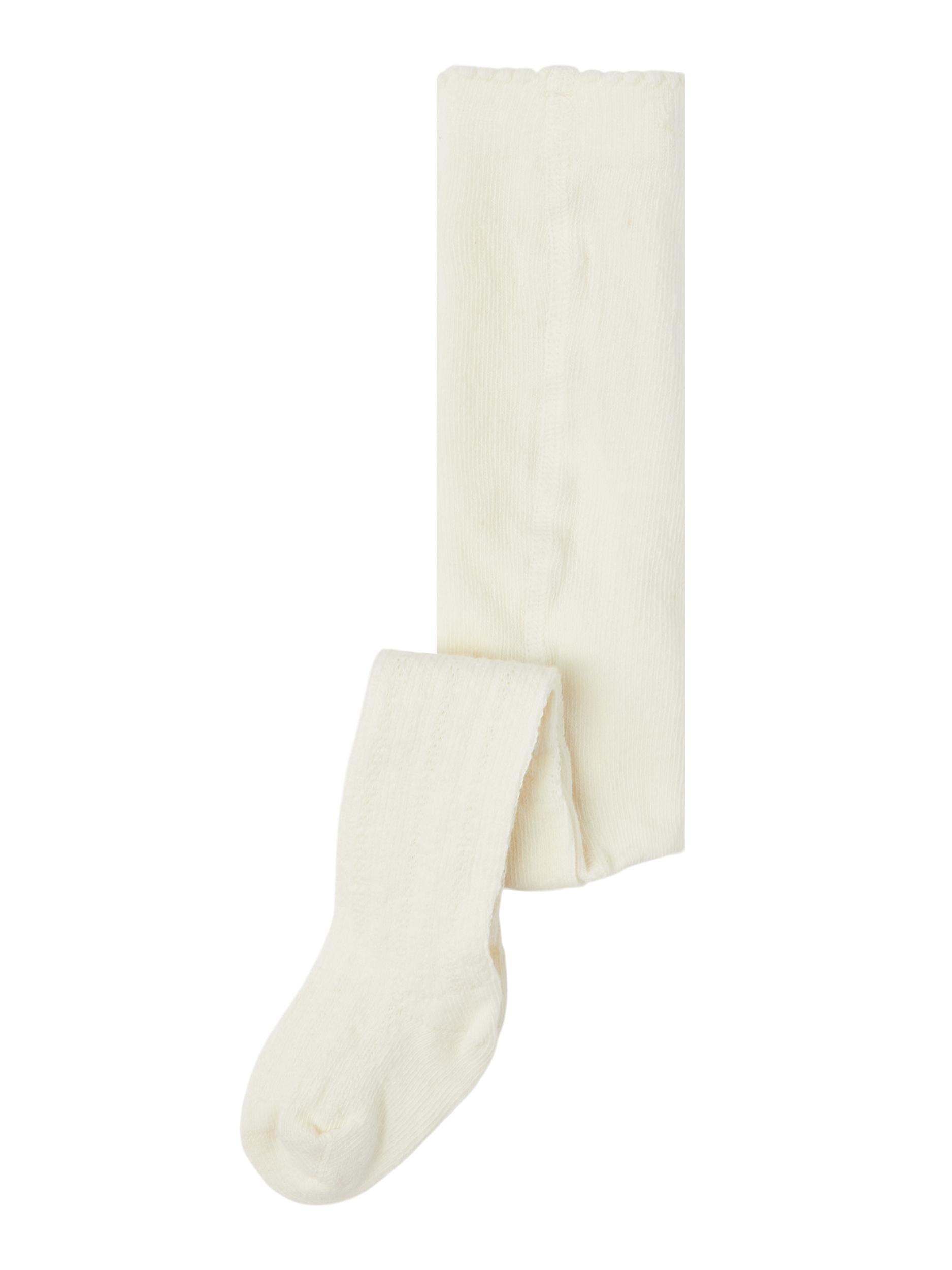 NAME IT Babba Pantyhose Whisper White model front view