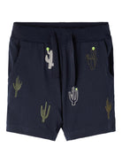 NAME IT Herold Long Shorts Dark Sapphire front view