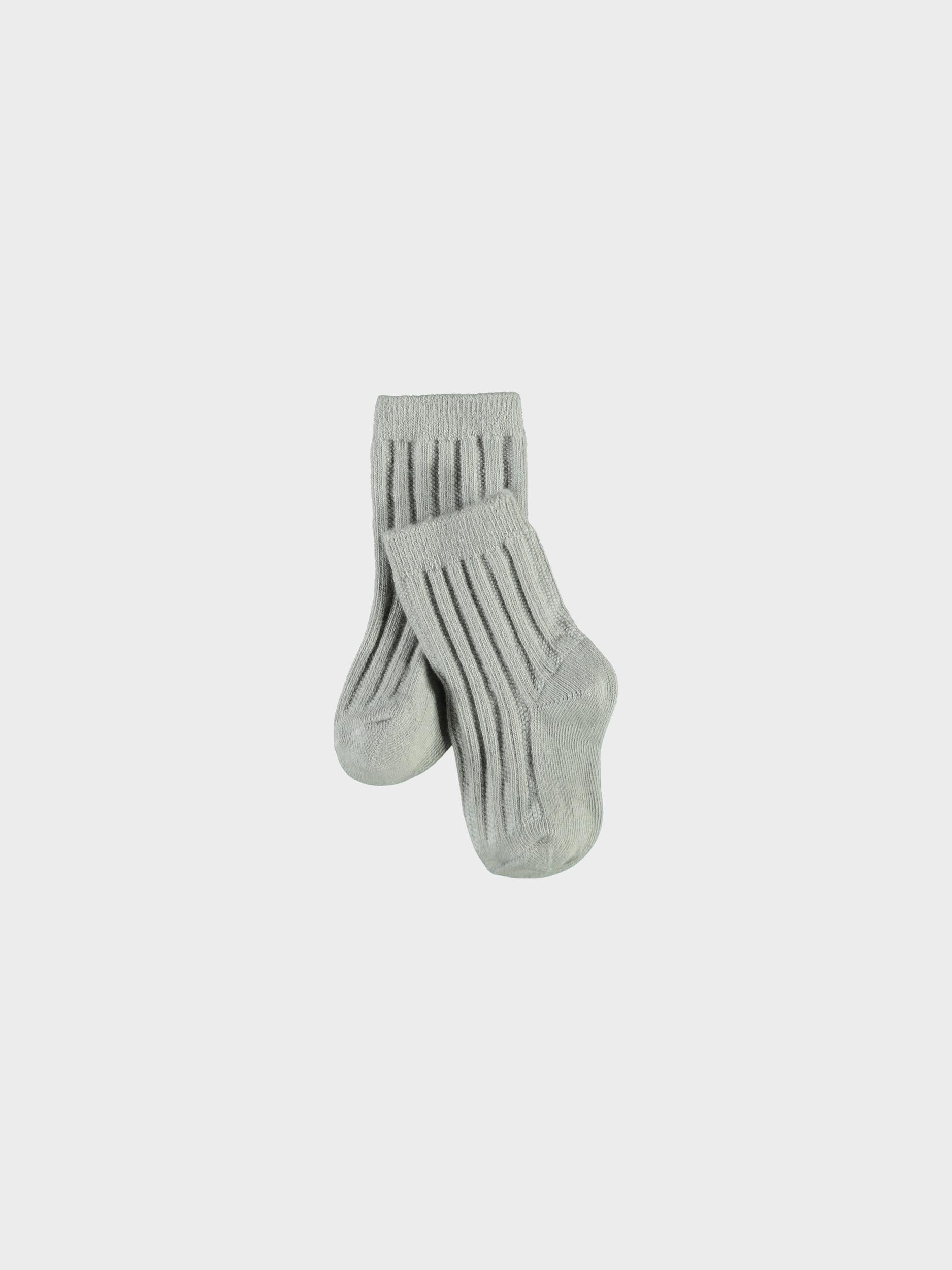 NAME IT Hejsa Sock forest frog model front view
