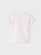 NAME IT Hadinas Short Sleeve Top Lilac flat front view