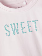 NAME IT Hadinas Short Sleeve Top Georgia Peach side view