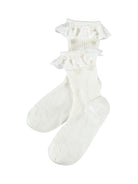Hilde Sock - White Alyssum Full View
