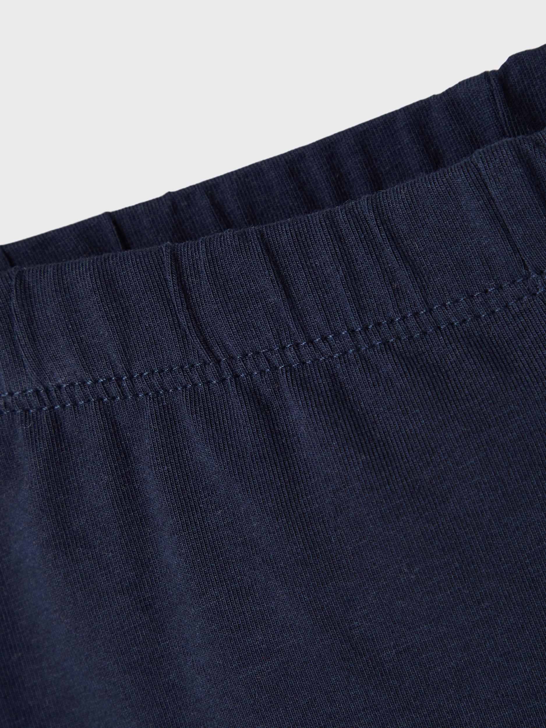 NAME IT Vivian Solid Short Legging Black back view