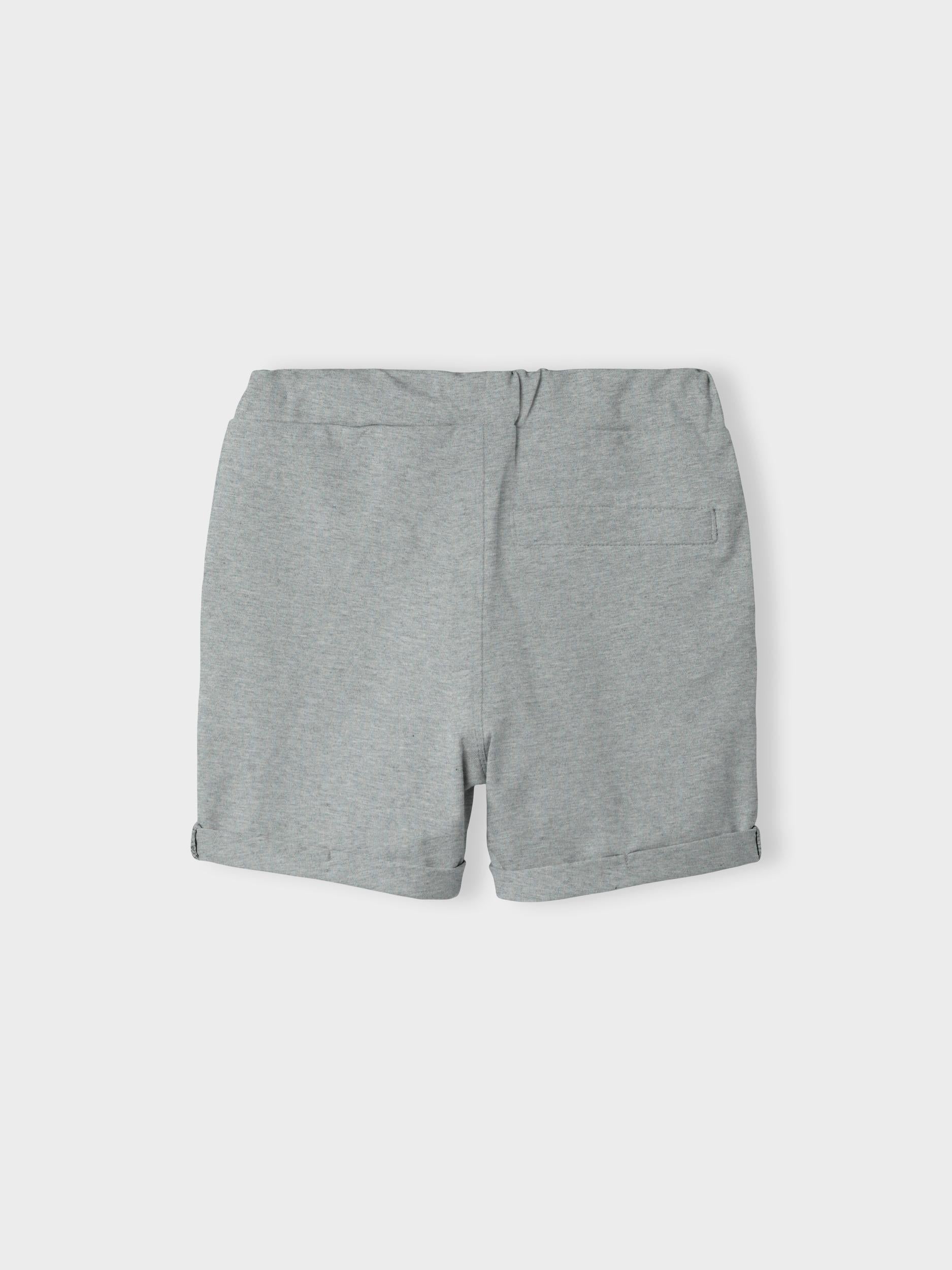 Viking Long Shorts - Grey Melange Rear View