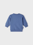 NAME IT Tas Long Sleeve Sweat Top Bijou Blue detail view