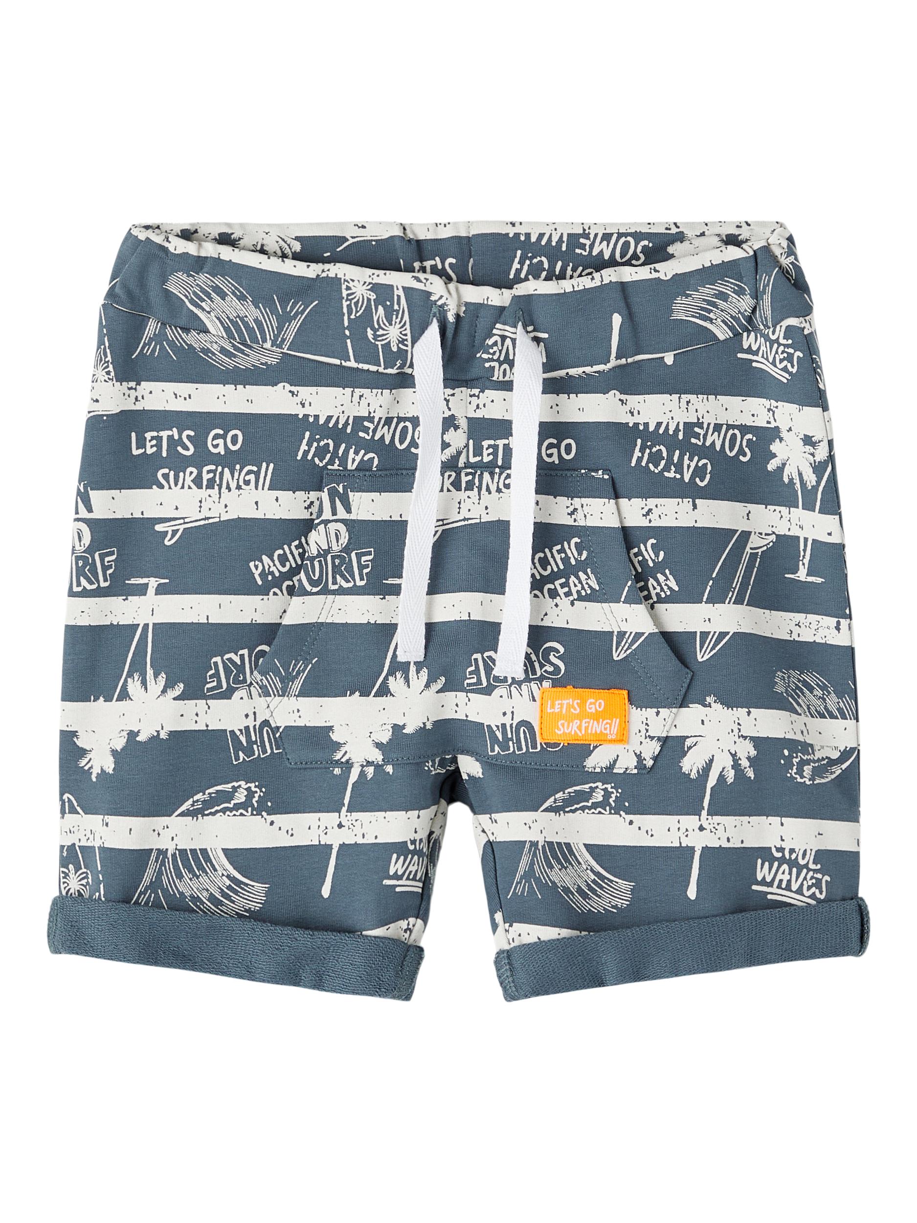 Boy's Frank Sweat Shorts-Front View