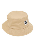 NAME IT Fillip Bucket Hat Humus flat front view
