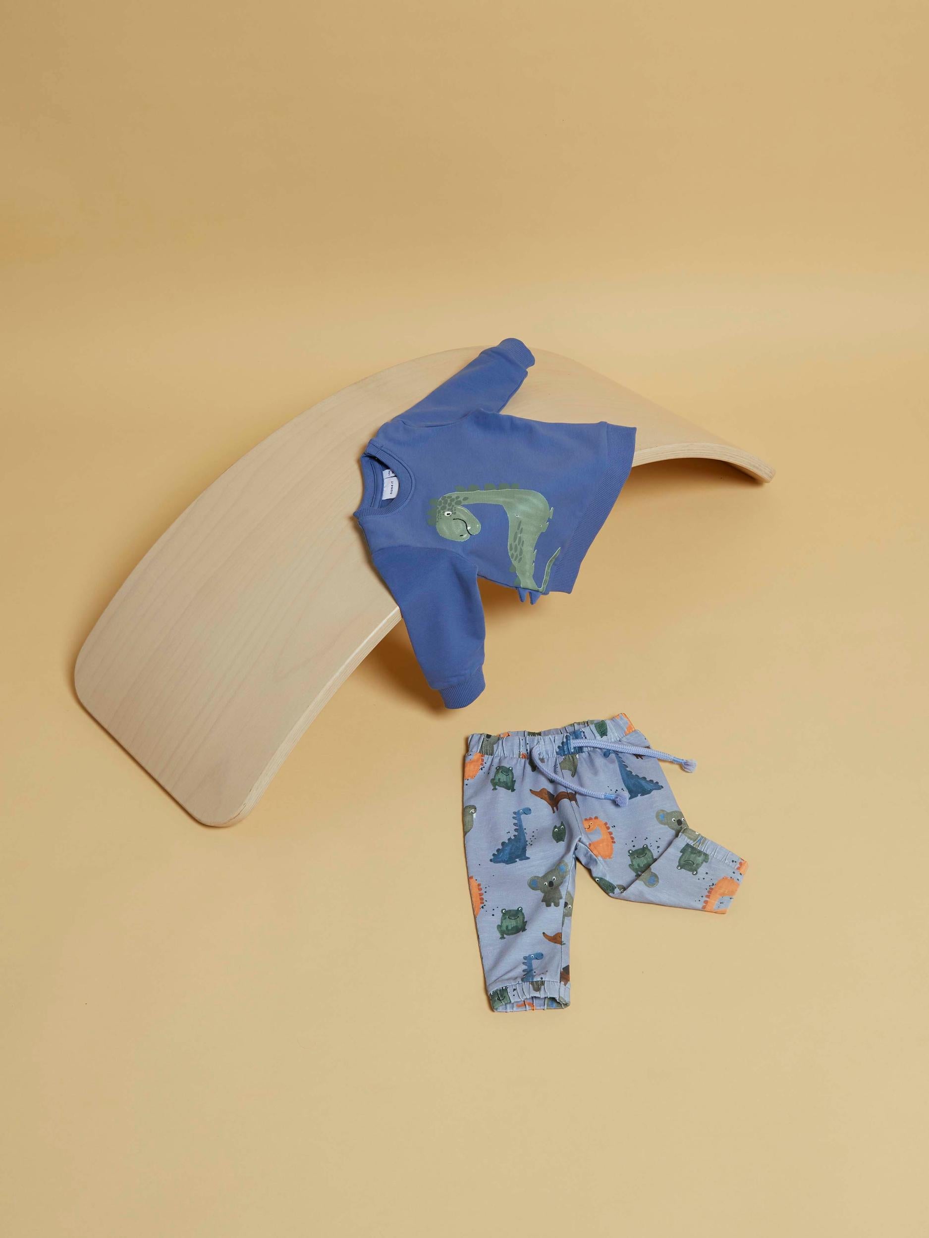 NAME IT Tang Pant Eventide side view