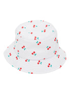 NAME IT Fillipa Bucket Hat Bright White front view