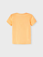 NAME IT Hude Short Sleeve Top Bright White side view