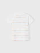 NAME IT Halli Short Sleeve Top Bright White detail view