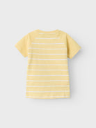 NAME IT Halli Short Sleeve Top Bright White side view