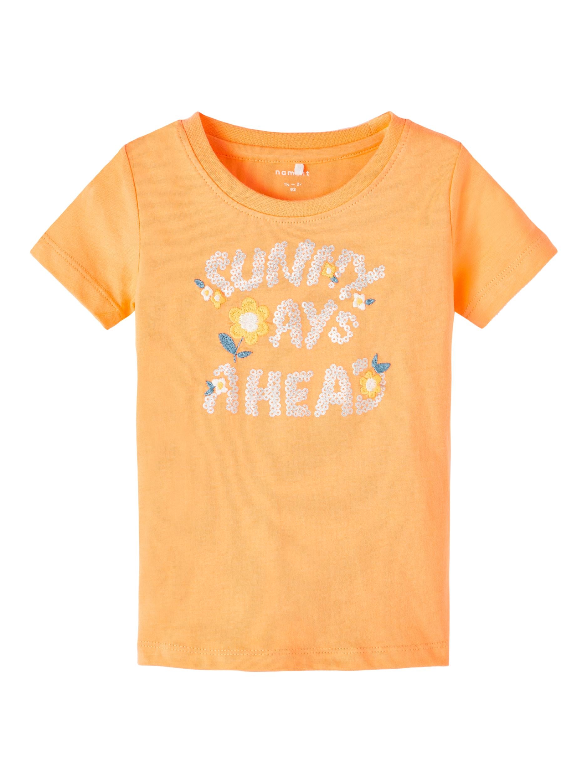 Girl's Hermine Short Sleeve Top-Front View