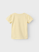 NAME IT Halia Short Sleeve Top Bright White side view