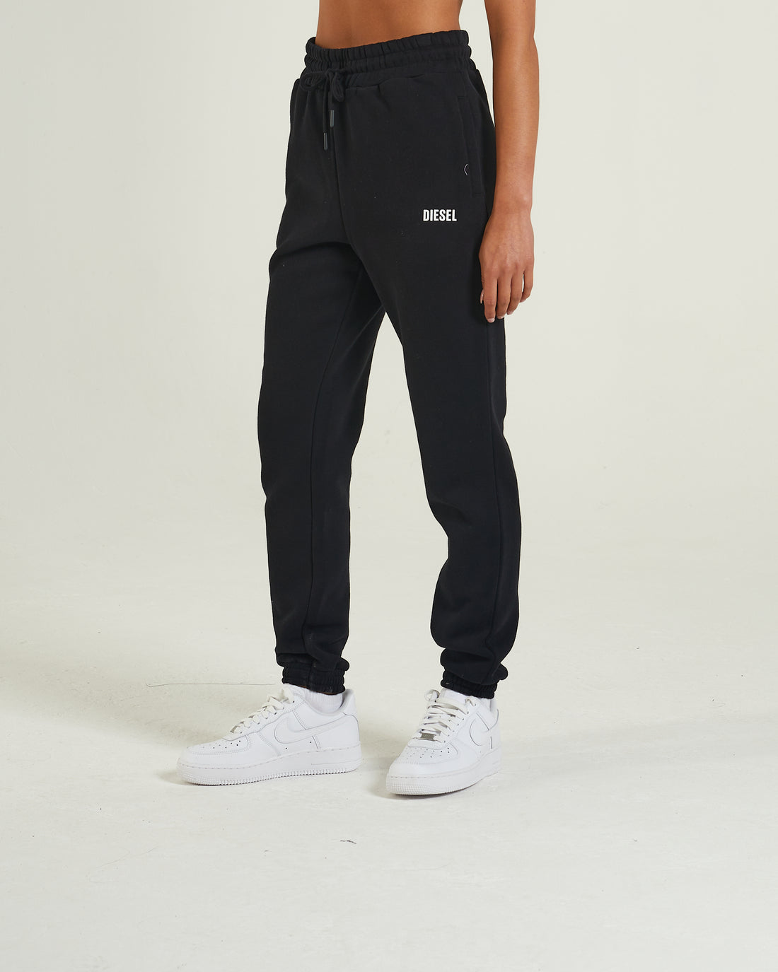 Ladies Nancy Jogger Black-Side View