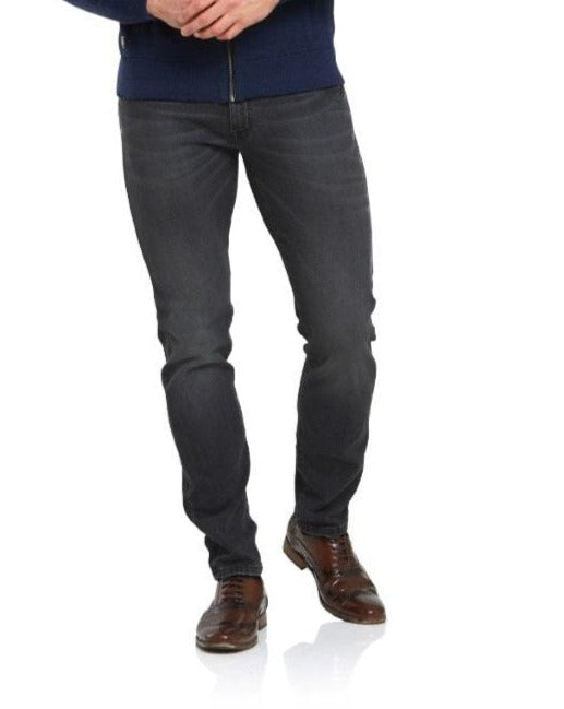 6TH SENSE Nevada New Grey Straight Jean New Grey front view