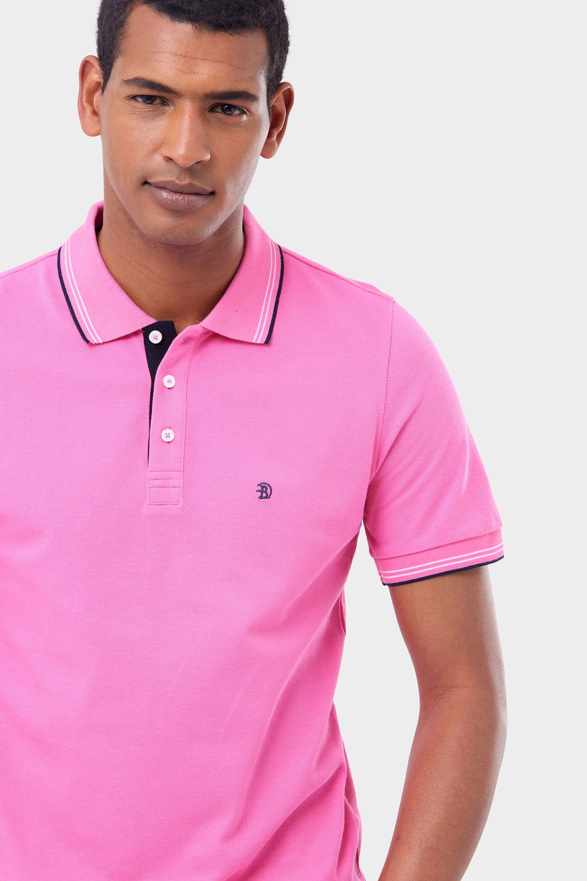 Nick Rose Polo Shirt - Model Front View