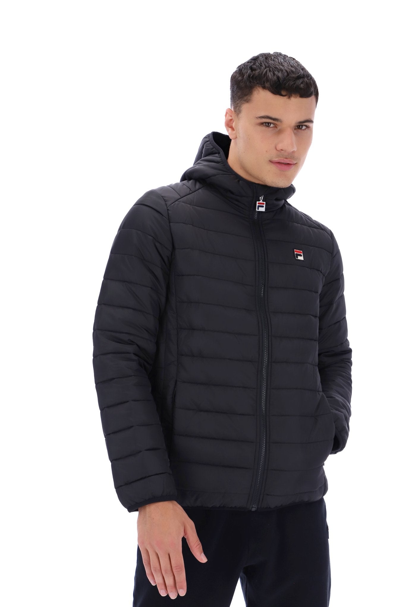Pavo Quilted Jacket Black side