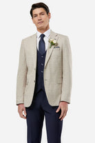 BENETTI Philip Tapered Stone Blazer Stone detail view