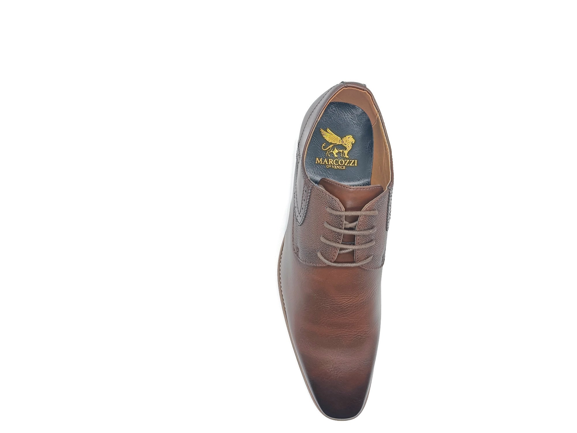 Marcozzi Prague Oak Lace Up Shoe Oak back view
