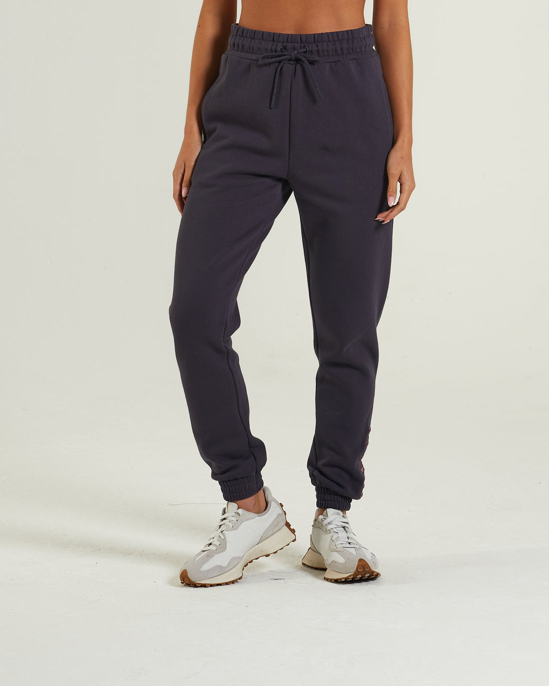 Ladies Ruby Deep Slate Jogger-Front View