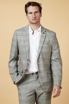 MARC DARCY Ross Blazer Grey Check GREY CHECK front view