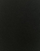 Tally Weijl Black Cut Out Ribbed Mini Dress Black side view