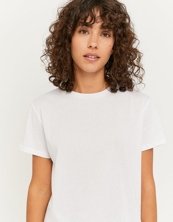 White Loose T-Shirt-Stscocool - Spirit Clothing
