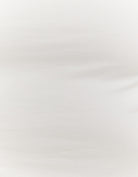 Tally Weijl Basic Fit White Cropped Top White back view