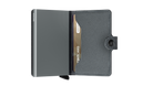 SECRID Secrid Carbon Cool Grey Miniwallet Cool Grey model front view