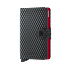 SECRID Secrid Cubic Black/Red Miniwallet Black/Red detail view
