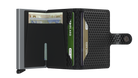SECRID Secrid Cubic Black/Titanium Miniwallet Black/Titanium model front view