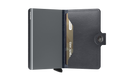 SECRID Secrid Original Grey Miniwallet Grey back view