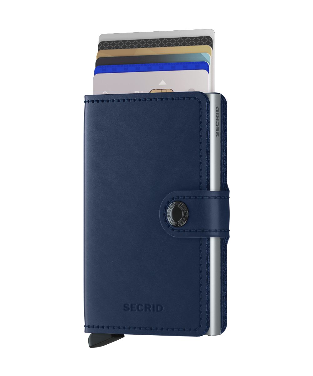 SECRID Secrid Original Navy Miniwallet Navy front view