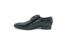 Marcozzi Stockholm Black Lace Up Shoe Black model front view