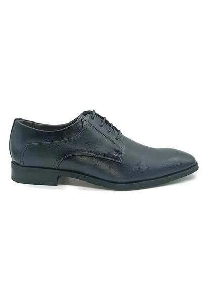 Men's Stockholm Navy Lace Up Shoe/Right Side View