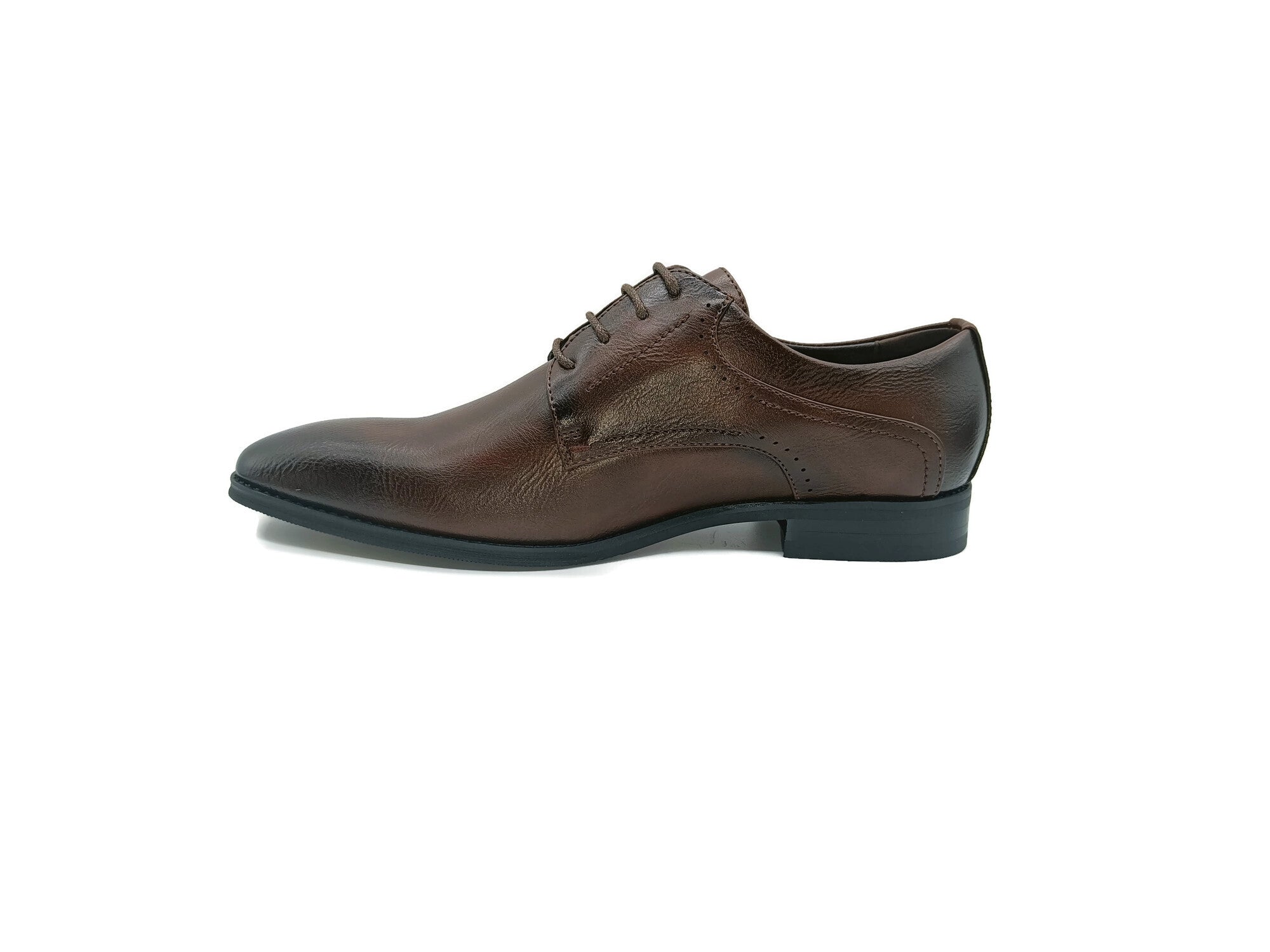 Men's Stockholm Oak Lace Up Shoe-Left Side View