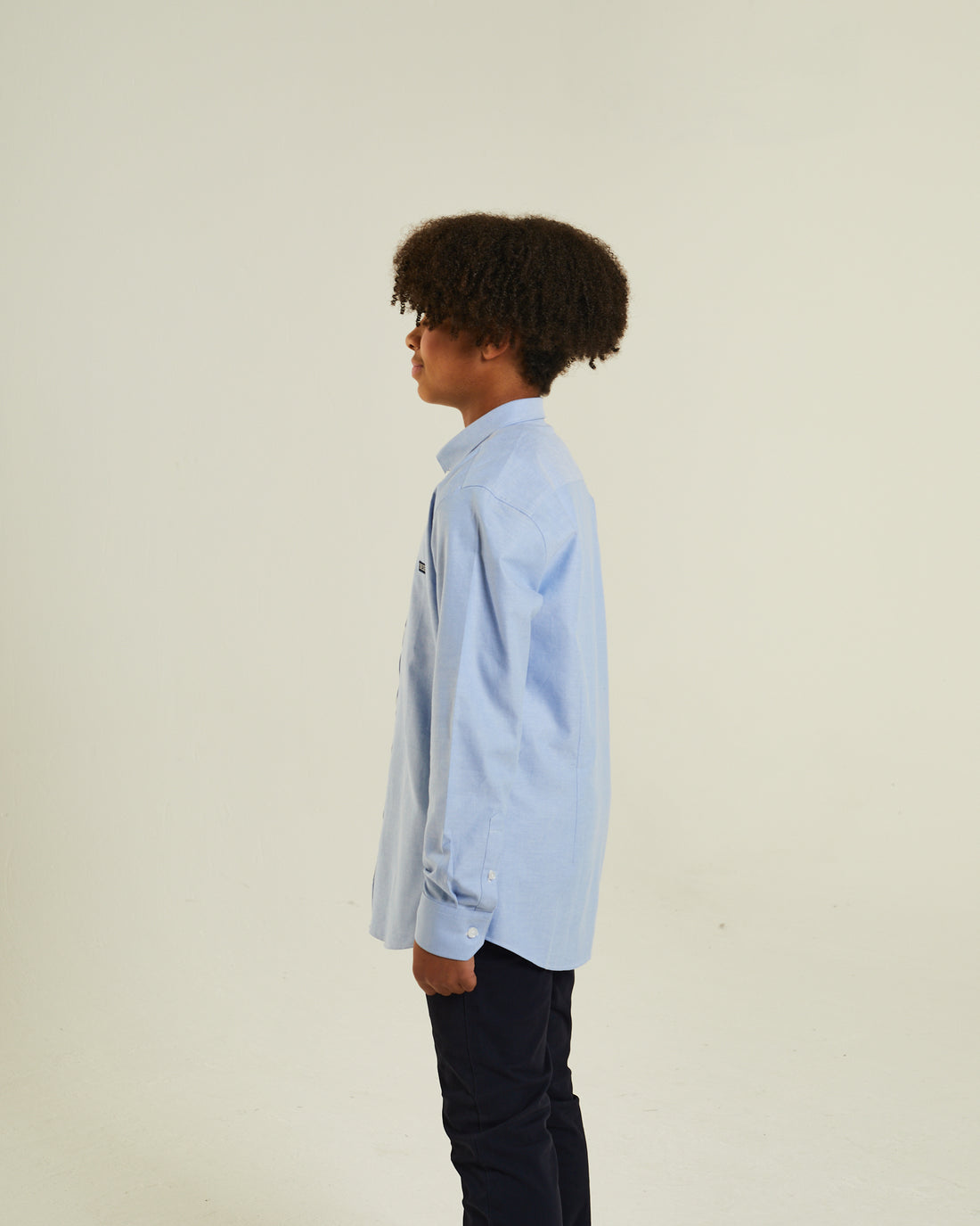 Tiernan Boys Shirt Sky-Side View