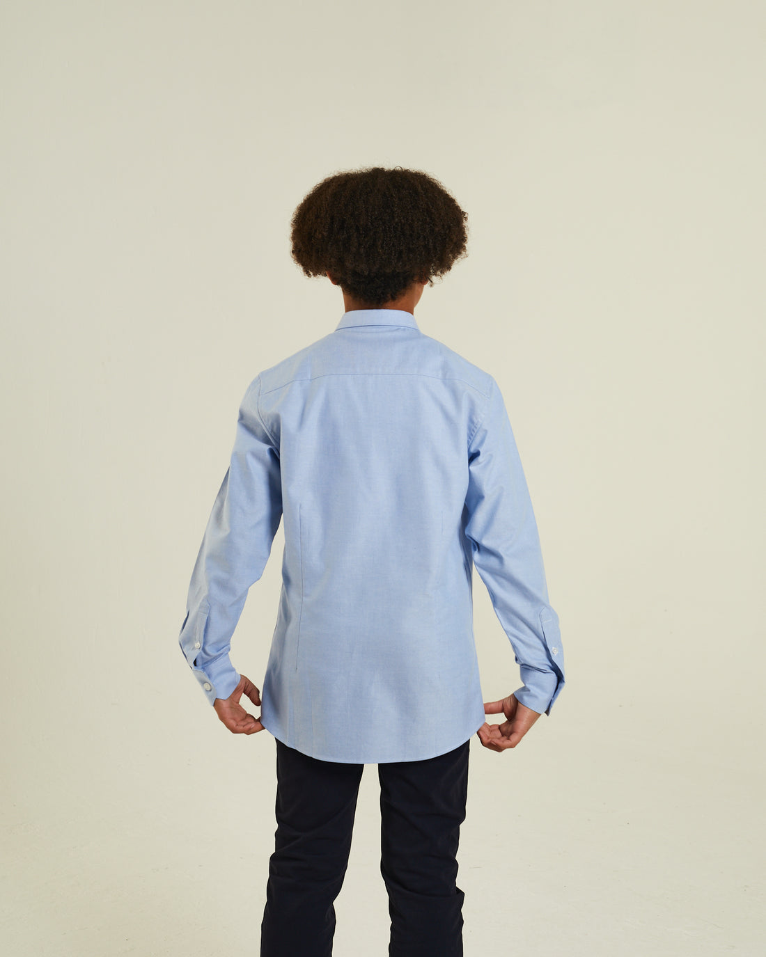 Tiernan Boys Shirt Sky-Back View