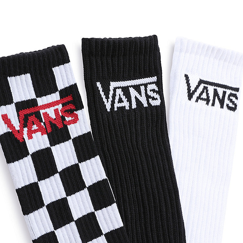Socks Black / Checked 3 Pack-Close View