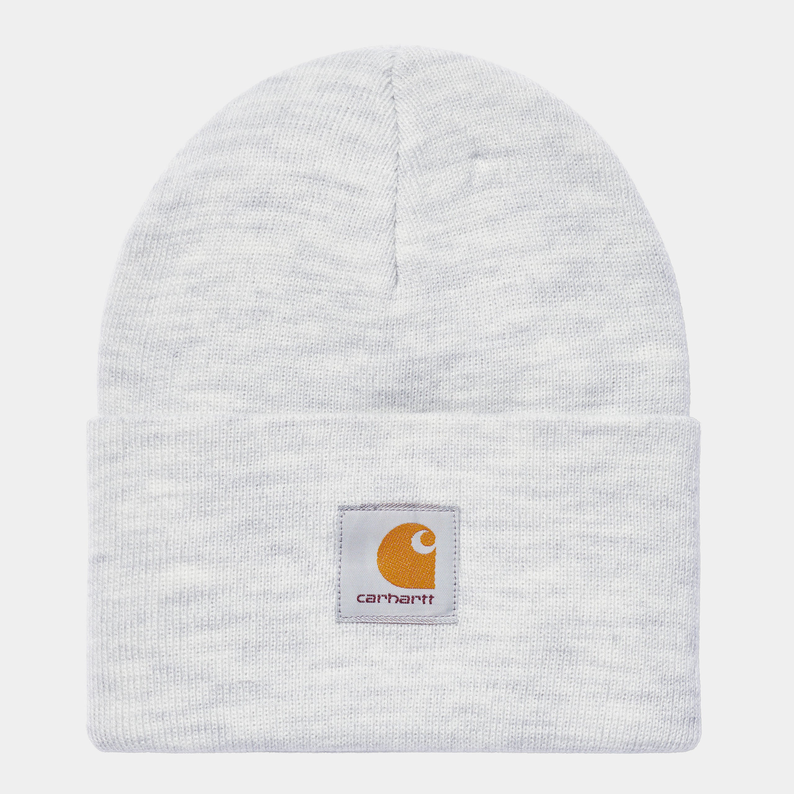 Carhartt WIP Acrylic Watch Hat-Ash Heather Ash Heather front view